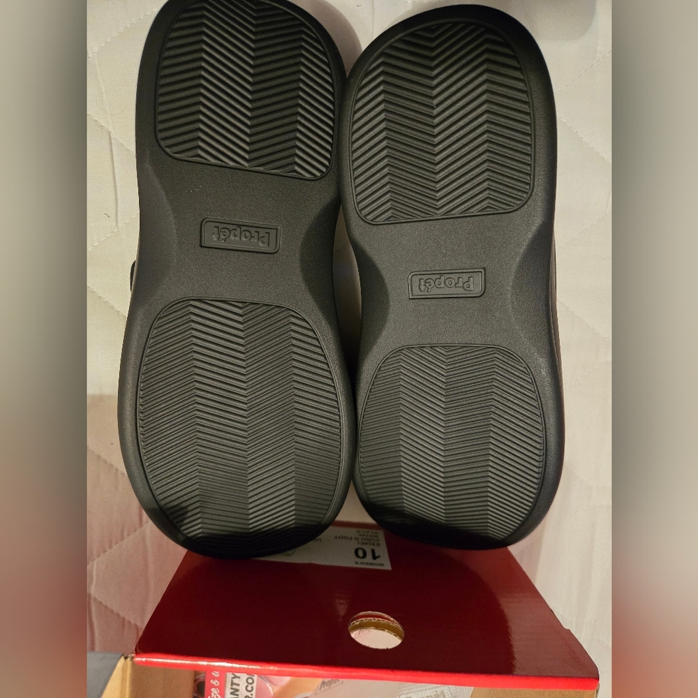 NWT NIB Propet Classic Black Cush N Foot Women's SZ 10 XX (4E) - Picture 2 of 4